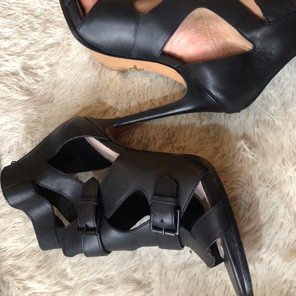 Black gladiator heels - Picture 7 of 7